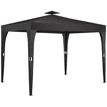 Tonnelle de jardin 3x3 m anthracite