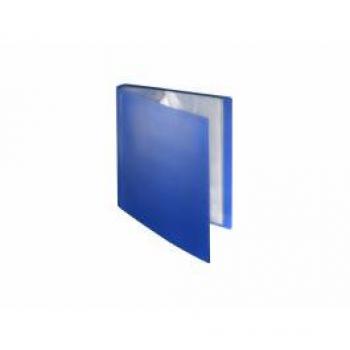 Foldersys flexibles Sichtbuch A4 30 Hüllen PP blau