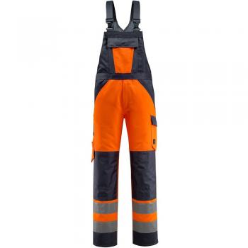 Mascot Latzhose Gosford orange/schwarzblau Größe 54