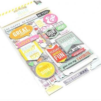 Pegatinas de amor para scrapbooking