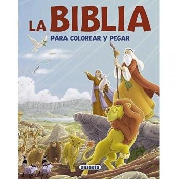 Libro La Biblia para colorear y pegar