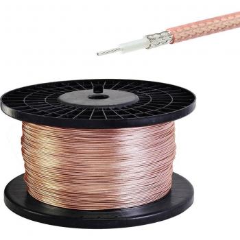1M Silver-Plated RG316 RF Coaxial Cable 50 Ohm DC0-6GHz