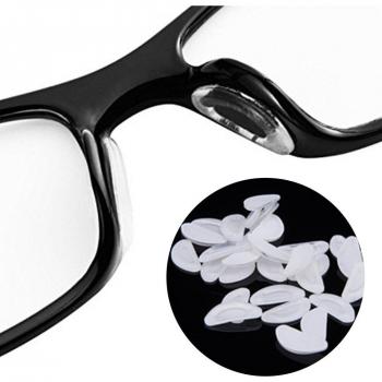 5 Pairs of D Shape Eyeglass Nose Pads