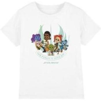 Kids Star Wars Young Jedi Tee – White, 5‑6 Years