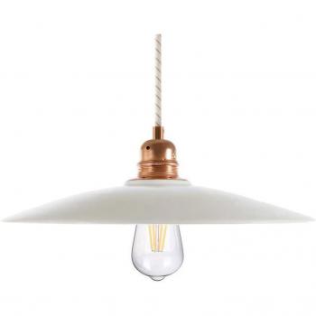 CréaCâbles lampe suspendue textile plate 1,2 m