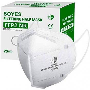 Black KN95 Respirator Pack – 25 Single‑Use Face Masks