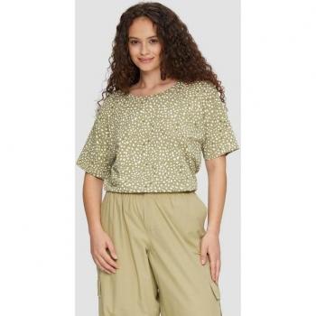 Kurzarm-T-Shirt mit Muster
