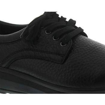 Full Grain Leather/Textile Men's Shoe MUSTANG II Black by JOYA