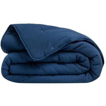 Trapunta VINTAGE/TRENDY blu matrimoniale 250x250 cm