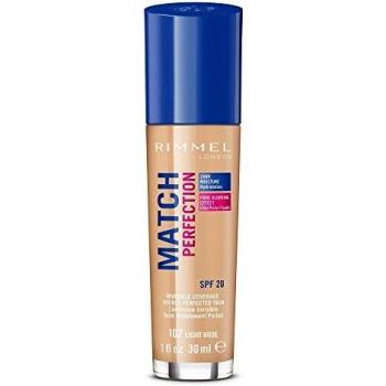 Rimmel London Match Perfection Foundation SPF20 Light Nude