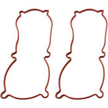 Car Valve Chamber Pad Set – 2 Pcs Rocker Cover Gasket, Heavy-Duty (BX)