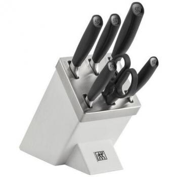 Cubertería Zwilling 33760-600-0 Blanco Negro Acero Inoxidable Plástico 7 Piezas Zwilling
