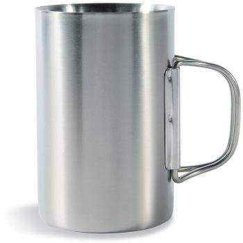 Tatonka Vaso Reutilizable 350 mL, Acero Inoxidable Transparente