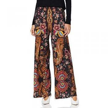 Desigual Pantalones Indira, Talla M, Naranja