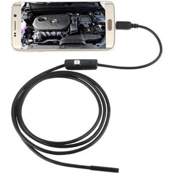 Wasserdichtes Endoskop IP67 mit 6 LEDs für Inspektionen – 2M, 1M, 5,5mm, 7mm für Android und PC