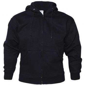 Absolute Apparel Mens Zip Thru Hood (XL) (Navy)