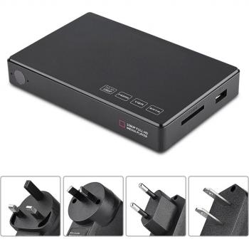 HD Player 32GB SD/ MMC, Audio Estéreo, Full HD