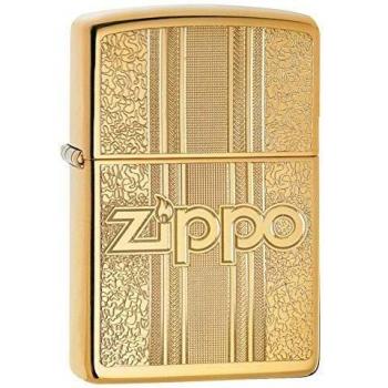 Zippo Pocket Lighter featuring Pattern Design (29677), Windproof