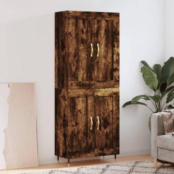 Armario Auxiliar de Madera Contrachapada 69,5x34x180 cm con Cajón