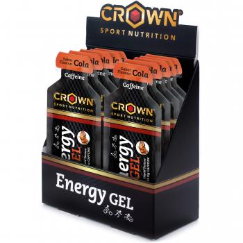 Energy Gel de Crown Sport Nutrition -Caja de 12 sobres x 40g