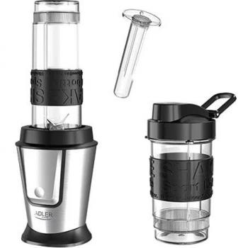 Adler Standmixer mit zwei Behältern und Kühlstick
