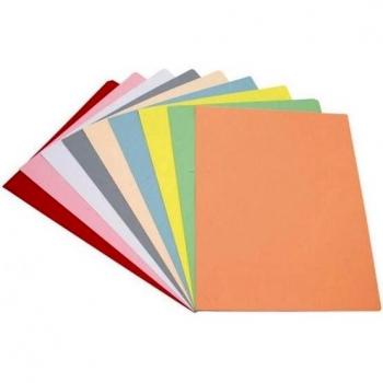 Grafoplas Pack 50 Subcarpetas A4 Cartulina 180g Amarillo Pastel