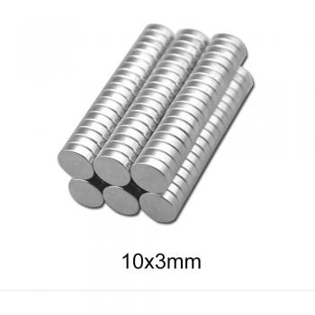 200 pcs 10x3 mm Neodymium Magnets
