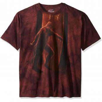 Erwachsenen-T-Shirt Braun: Mountain Bigfoot – Größe S