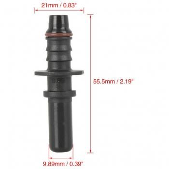 Nylon Automotive Slangconnector 180 Graden Vrouwelijk ID6