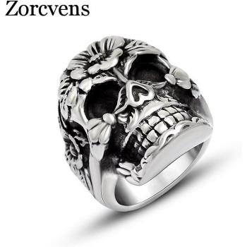 Anillo Acero Inoxidable Calavera Edición Rebelde