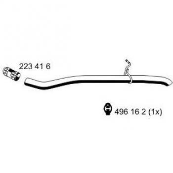 Tubi di scarico Originali Seri 331456 per gas