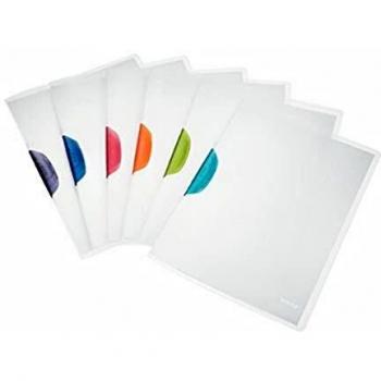 A4 Magic Clip Polypropylene Clipboard Collection – 6 Pack