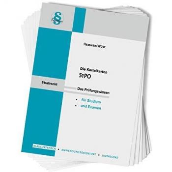 Karteikarten Strafprozessordung
