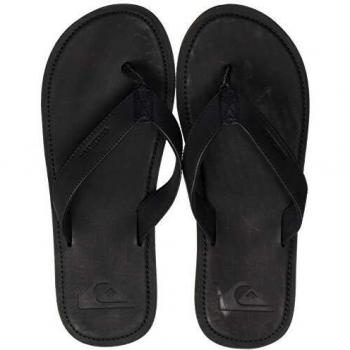 Quiksilver Molokai Nubuck II, Calzado de Playa y Piscina para Hombre, Negro