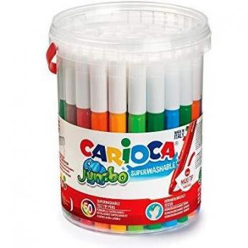 Stylos de Coloriage Jumbo Carioca avec Livres de Coloriage