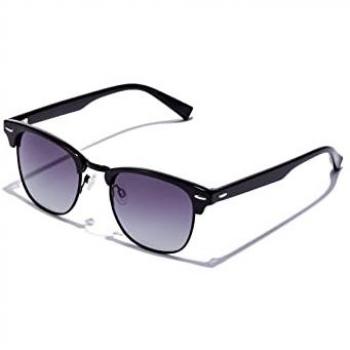 Hawkers Classic Bold Black Matte Polarized Grey