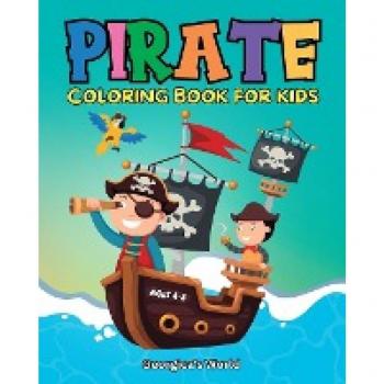 Pirate Coloring Book for Kids Ages 4