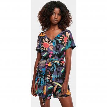 Jumpsuit Mujer ViscoCinturón Negro Urbana
