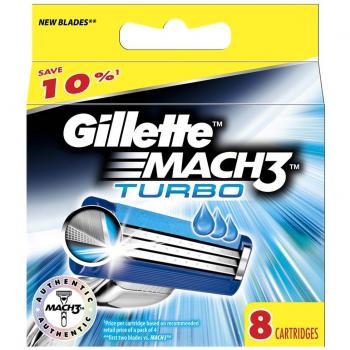 Gillette Mach3 Turbo 8 Lames