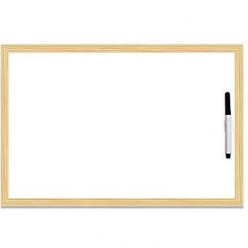 Pizarra Blanca No Magnética 40x30cm