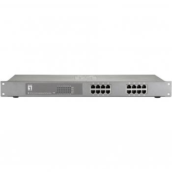 LevelOne 16-Port Fast PoE Network Switch