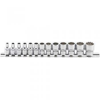 Jeu de douilles 12 pans BGS 6,3 mm