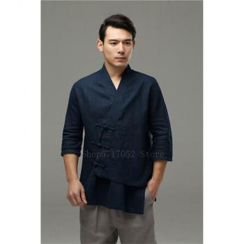 Vintage Male Chinese Cotton Top