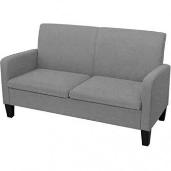 Soft Gray Dual Seat 135x65x76 – VidaXL