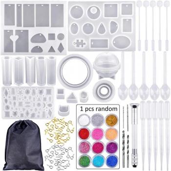 Set de Fundición de Resina 83 Uds. – Manualidades y Joyas