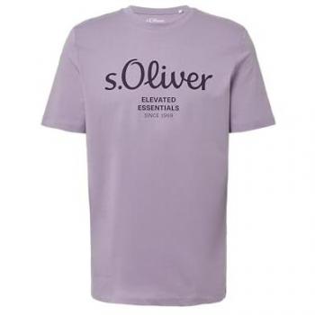 S.Oliver Maglia Morale con Accento Lilla