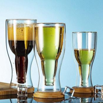Verre à champagne transparent