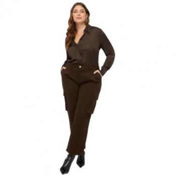 Blusa Satélite de Corte Ajustado Fiorella Rubino