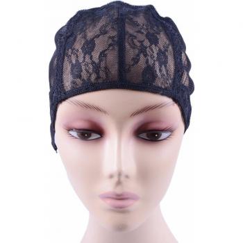 Bonnets d'Ombre Noire – 10 pièces, Casquette Extensible à Double Dentelle