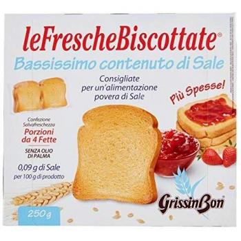 Grissin Bon Fette Biscottate A Bassissimo Contenuto Di Sale, 250g